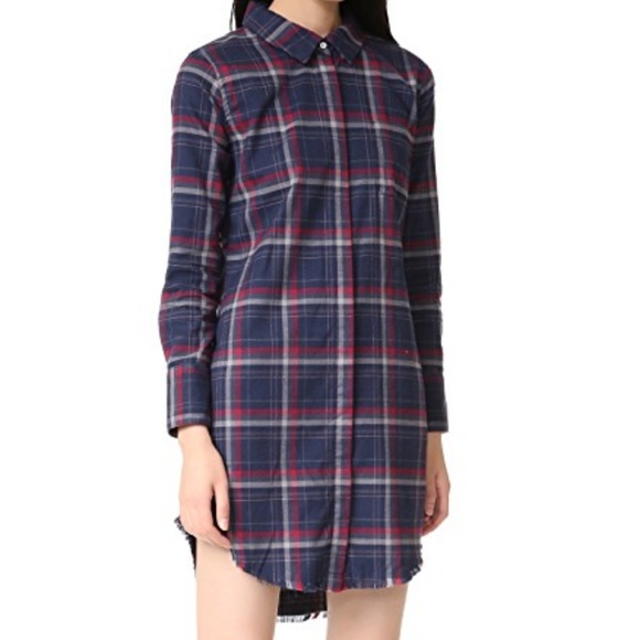 Prince & Mott Dresses & Skirts - DA 1961 Prince & Mott Flannel ShirtDress w Pockets